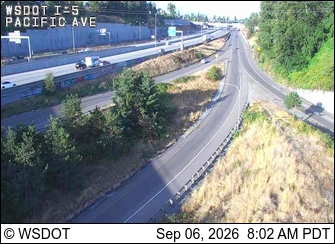 I-5 at MP 133.6: Pacific Ave (Tacoma) live camera view