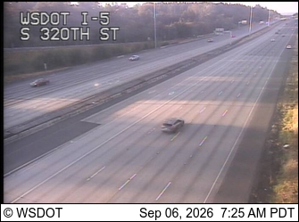 I-5 at MP 143.7: S 320th St live camera view