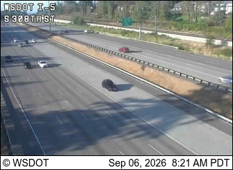 I-5 at MP 144.6: S 308th St live camera view