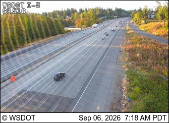 I-5 at MP 149.1: SR 516 Interchange live camera view