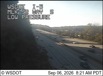 I-5 at MP 157.1: MLK Jr Way S live camera view