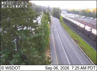 I-5 at MP 157.3: MLK Jr Way, N live camera view