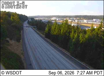 I-5 at MP 160: S Austin St live camera view