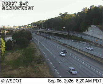 I-5 at MP 162.7: S Andover St live camera view
