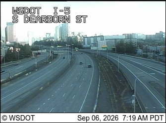 I-5 at MP 164.6: S Dearborn St live camera view