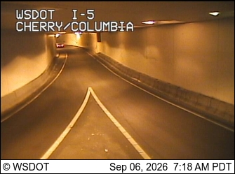 I-5 at MP 165.4: Cherry and Columbia live camera view