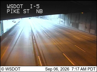 I-5 at MP 165.9: Pike St, NB live camera view