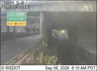 I-5 at MP 166.1: Pike Express Lanes Ramp live camera view