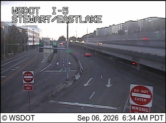 I-5 at MP 166.4: Stewart/Eastlake Ramp live camera view