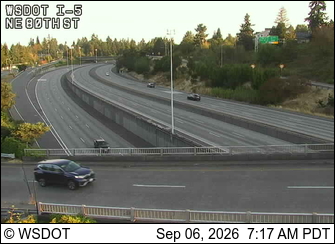I-5 at MP 171.2: NE 80th St live camera view