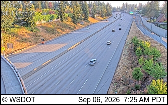 I-5 at MP 173.1: NE 117th St live camera view
