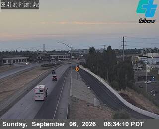 FRE-41-AT Friant Rd live camera view