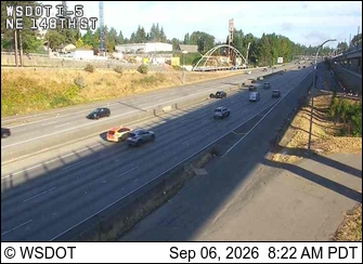 I-5 at MP 174.7: NE 148th St live camera view