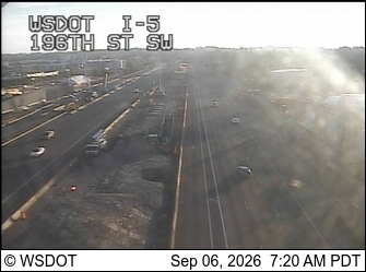 I-5 at MP 181.5: 196th St SW live camera view