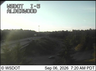 I-5 at MP 182.6: Alderwood live camera view