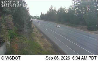 I-5 at MP 188.4: 106th St SW live camera view
