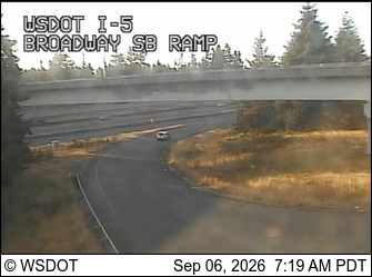 I-5 at MP 189.4: Broadway SB Ramp live camera view