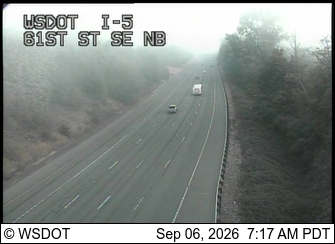 I-5 at MP 191.1: 61st St SE, NB live camera view