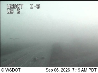 I-5 at MP 193.9: US 2 Interchange live camera view