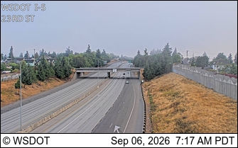 I-5 @ MP 194.33: 23rd St live camera view