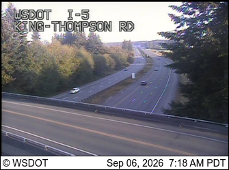 I-5 at MP 207.7: 200th St NE live camera view