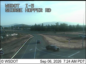 I-5 at MP 228.8: George Hopper Rd live camera view