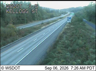 I-5 at MP 250.3: South of Old Fairhaven Parkway NB live camera view