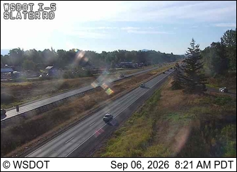 I-5 at MP 260.1: Slater Rd live camera view