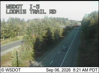 I-5 at MP 271.4: Loomis Trail Rd live camera view
