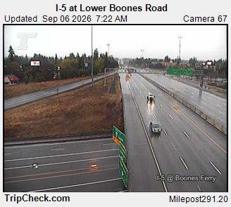 I-5 at Lower Boones Road live camera view