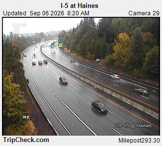I-5 at Haines live camera view