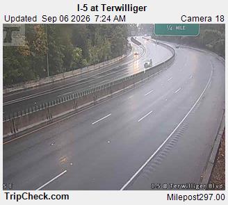 I-5 at Terwilliger live camera view