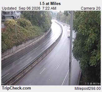 I-5 at Miles live camera view