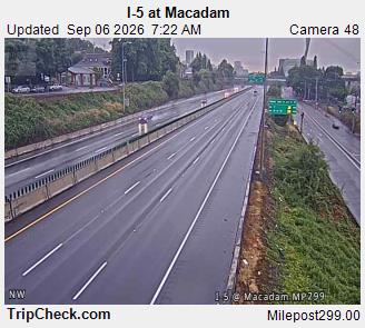 I-5 at Macadam live camera view
