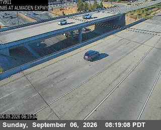 SR-85 : at Almaden Express Way live camera view