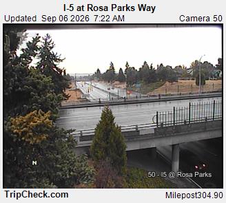 I-5 at Rosa Parks Way live camera view