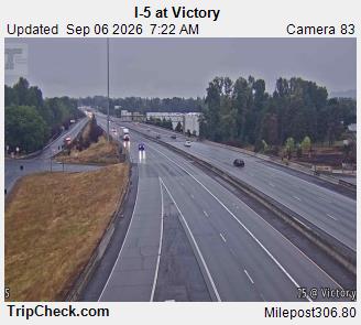 I-5 at Victory live camera view