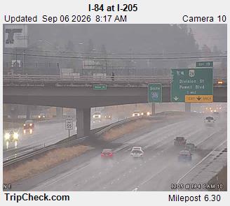 I-84 at I-205 live camera view