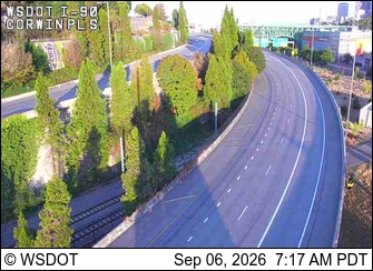 I-90 at MP 2.9: Corwin Pl S live camera view