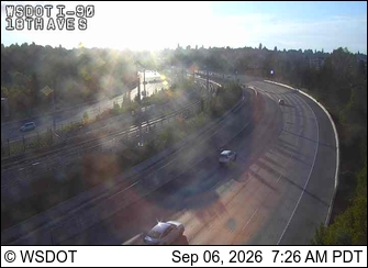 I-90 at MP 3.1: 18th Ave S (Near Rainier Ave) live camera view