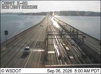 I-90 at MP 4.4: West Highrise live camera view