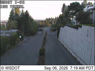 I-90 at MP 7.1: ICW Tunnel live camera view