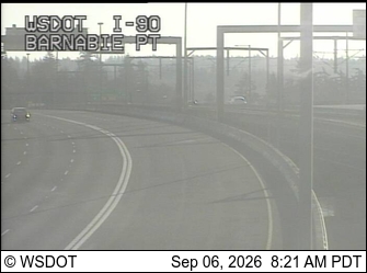 I-90 at MP 8.4: Barnabie Pt live camera view