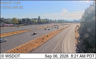 I-90 at MP 11.7: 153rd Ave SE live camera view