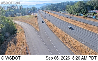 I-90 at MP 11.9: 161st Ave SE live camera view