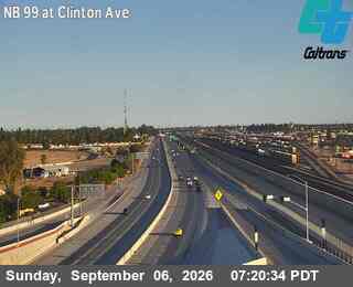 FRE-99-AT Clinton Ave live camera view