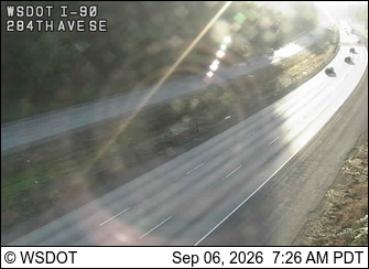 I-90 at MP 21.3: 284th Ave SE live camera view