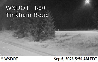 I-90 at MP 45.2: Tinkham Road live camera view