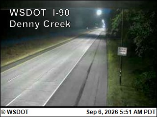 I-90 at MP 46.8: Denny Creek live camera view