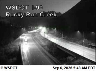 I-90 at MP 56.88 Rocky Run Creek live camera view